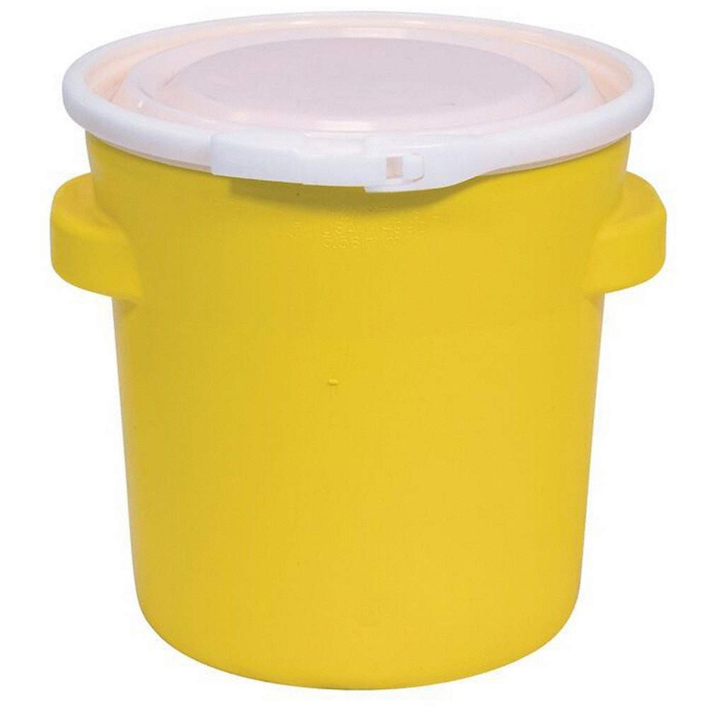 EAGLE 1652 Transport Drum,Yellow,0.18in 3TZW6