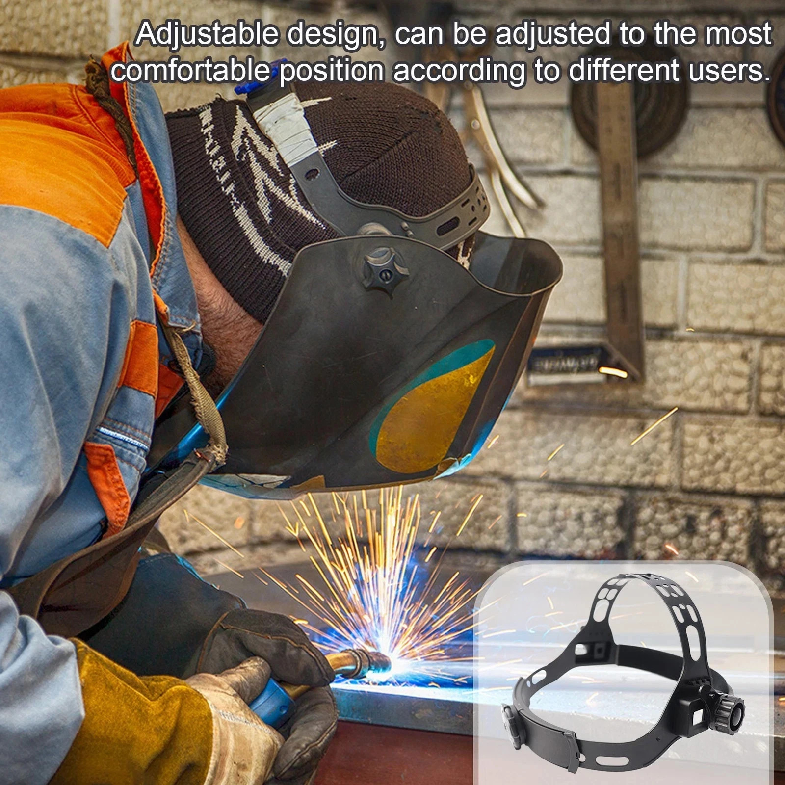 Universal Fit Replacement Headgear fits Welding Hood Helmets