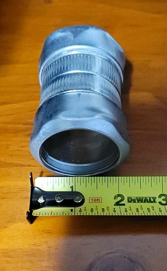Compression Conduit Couplings – Metal – LOT OF 10 !!