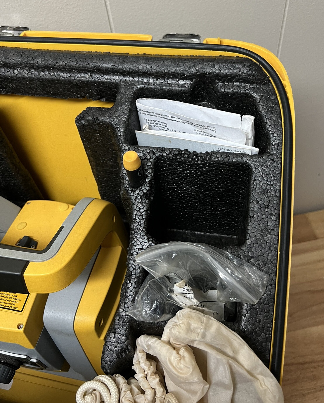 Trimble S3 5” DR Total Station with case A