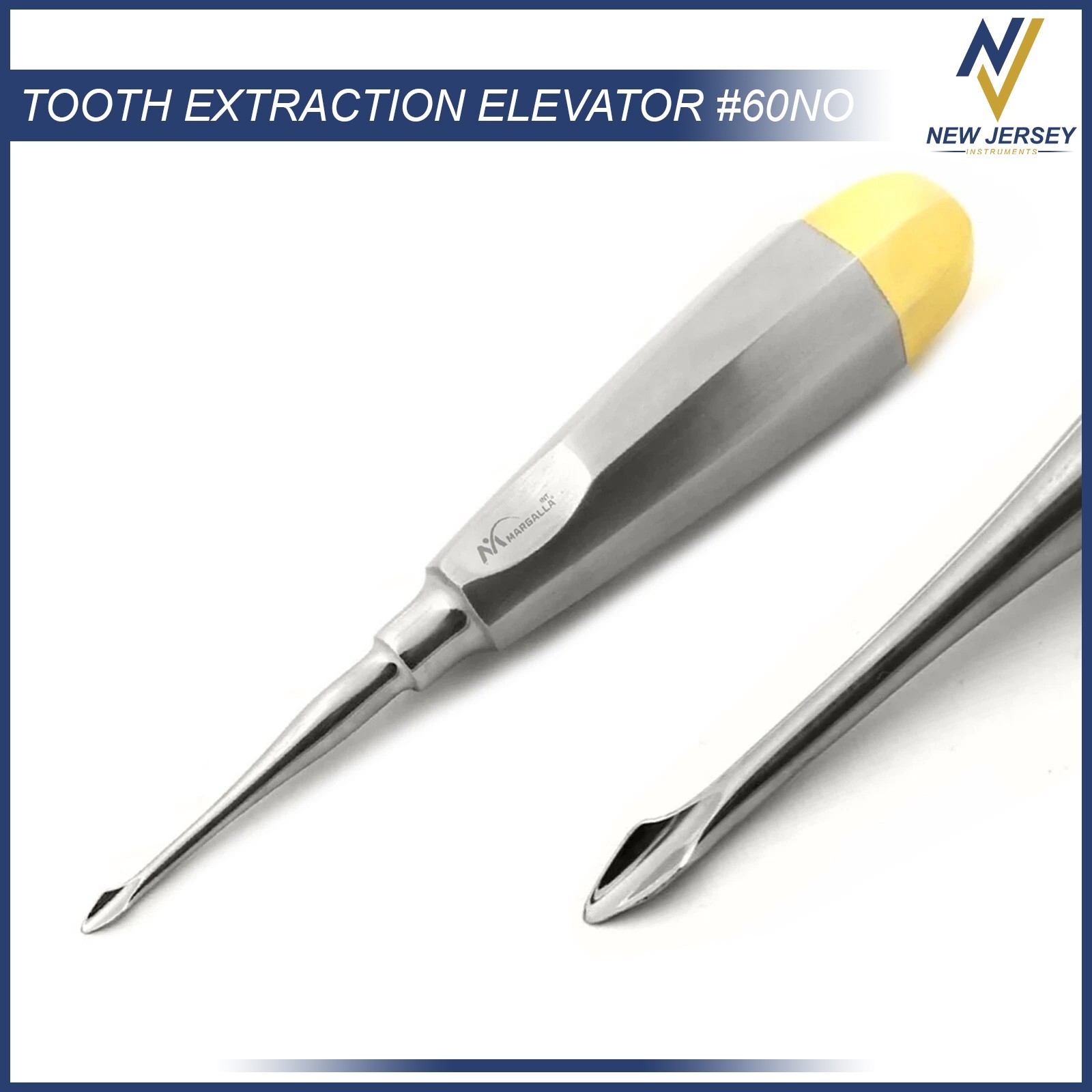 Dental Tooth Extracting Extraction Luxating Root Elevators Surgical Instruments