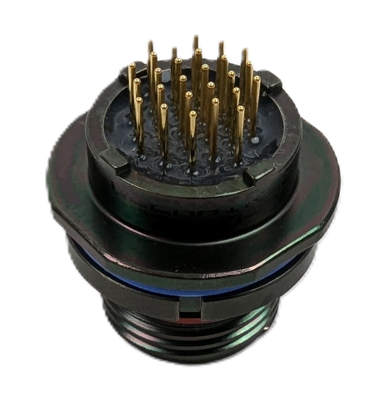 Glenair 801-011-07ZN10-26PA-518 Circular Connector 26Pin MIL Spec Receptacle NEW