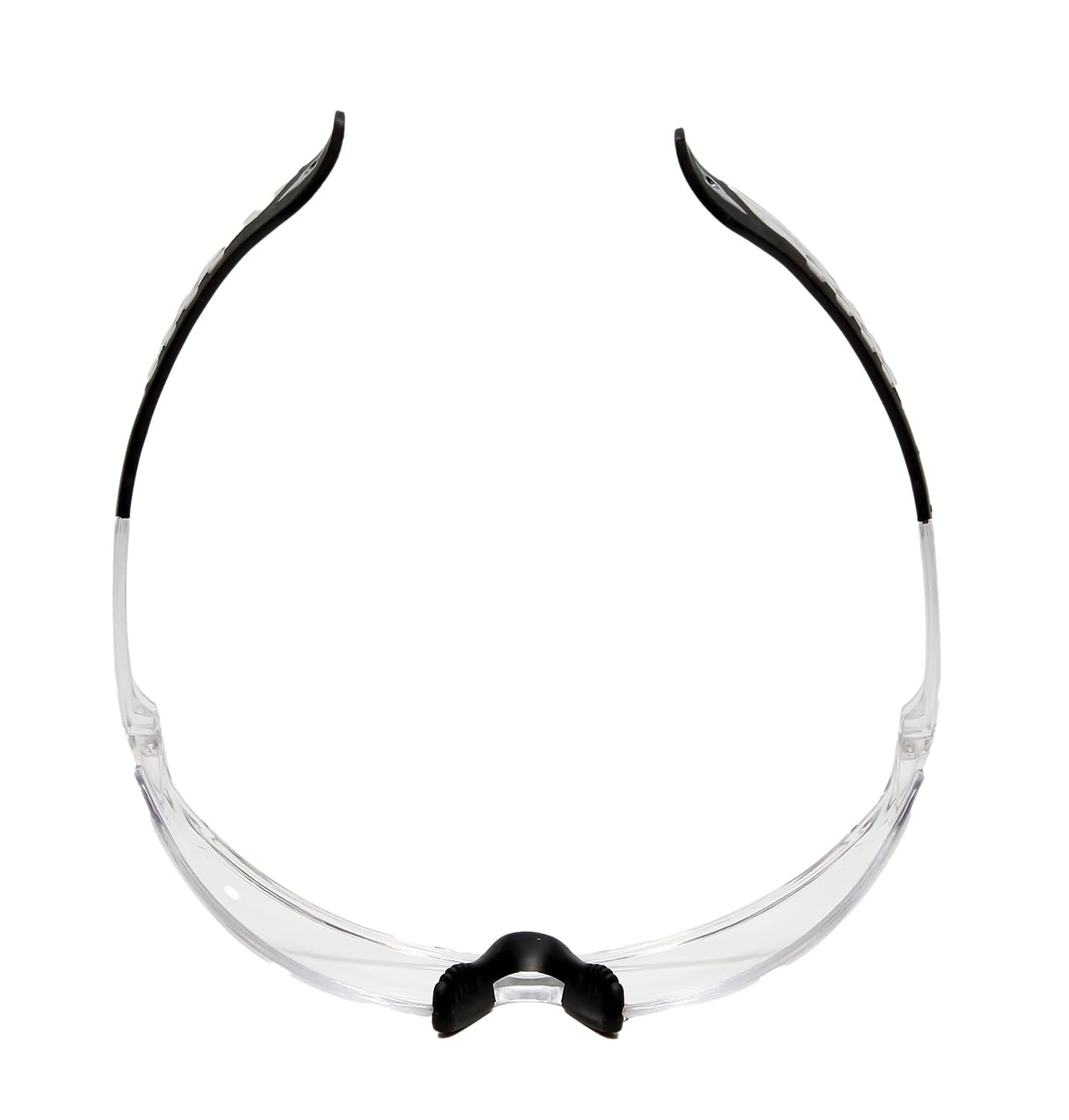 Calabria Replays Clear Crystal Black Sport Safety Glasses for Pickleball Eye Pro