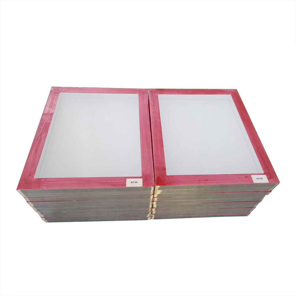 6pcs 18″ x 20″ Aluminum Frame Screen Printing Screens with 110 White Mesh Count