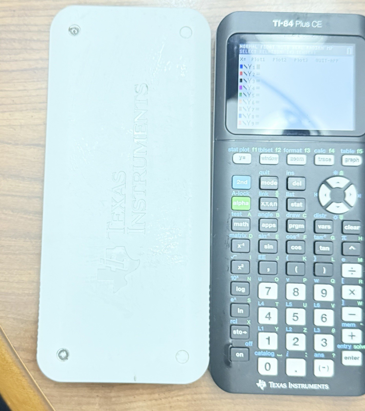 Texas Instruments TI-84 Plus CE Graphing Calculator – Black