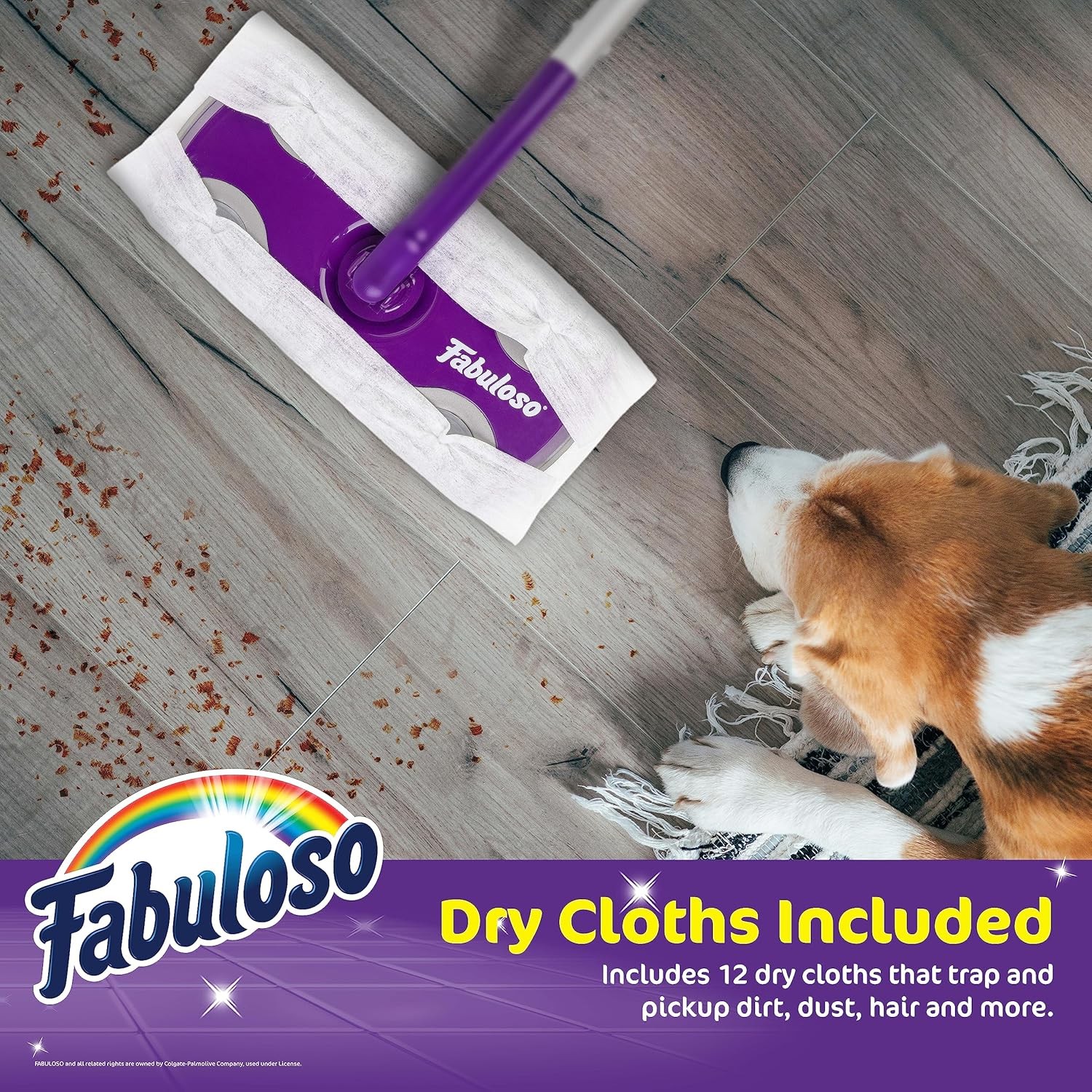 Fabuloso Dry and Wet Sweeper with Bonus 12 One Size,