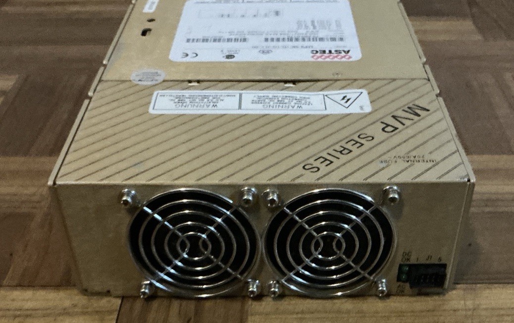 ASTEC Enclosed AC/DC Power Supply 800W-MVP Se – Model MP8-3E-1D-1Q-4LL-00