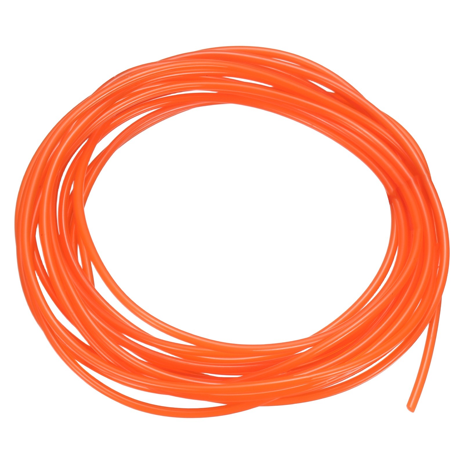 PU Transmission Belt, 2.5mm Dia 10ft (3 Meters) Length (Smooth Surface, Orange)