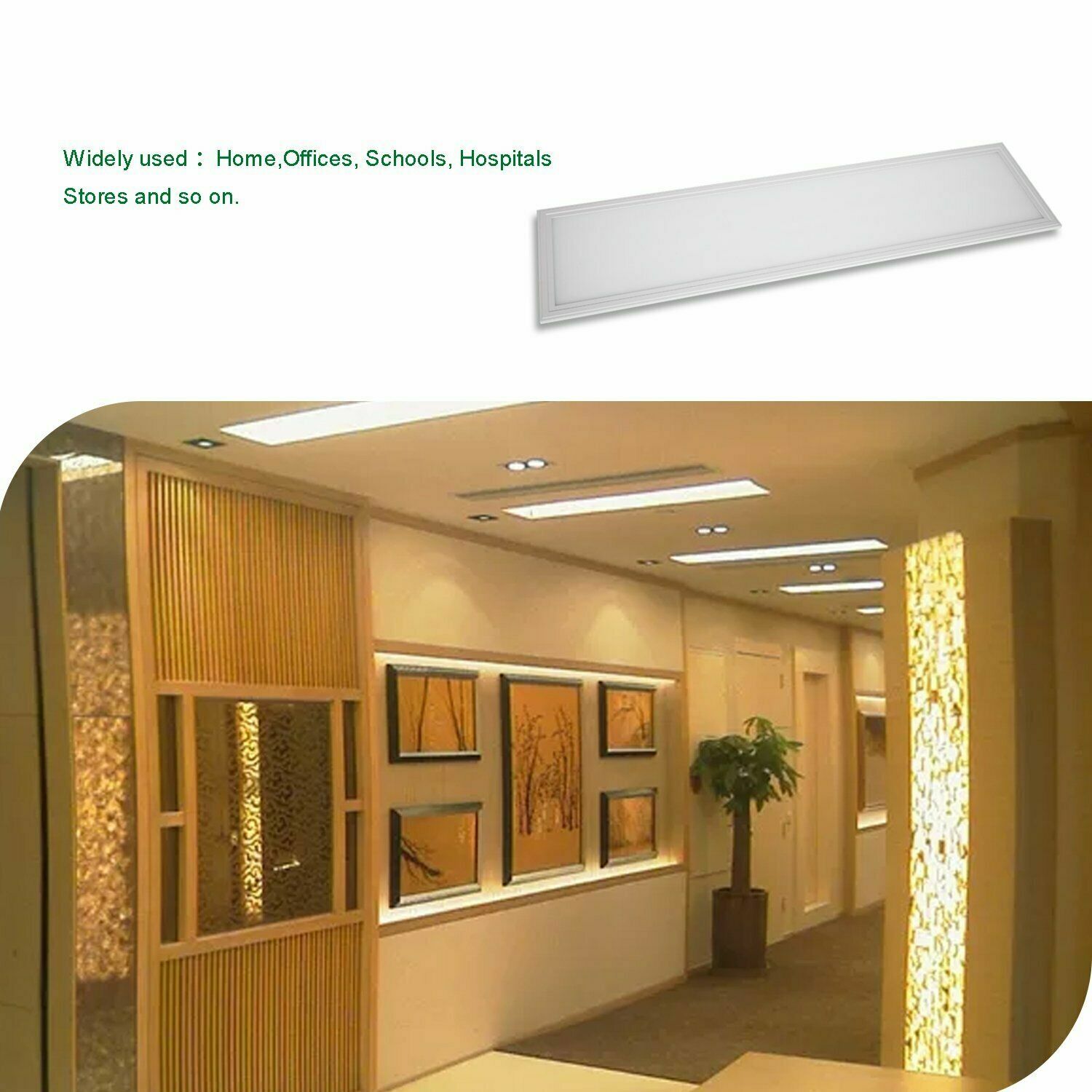 2X4FT SURFACE MOUNTED FRAME KIT FOR LED PANEL LIGHT FIXTURES 2SETS/PACK