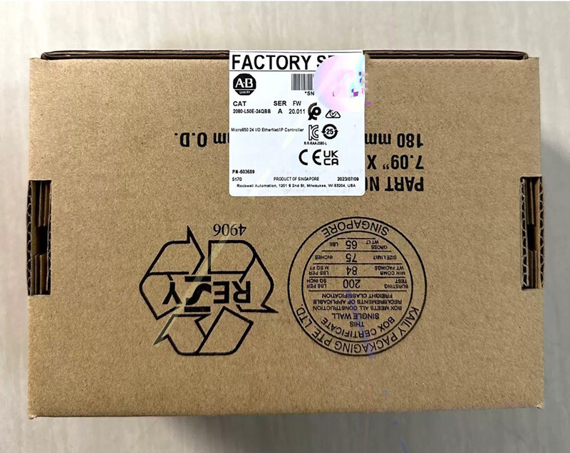 NEW 2080-L50E-24QBB Micro850 24 I/O EtherNet/IP Controller