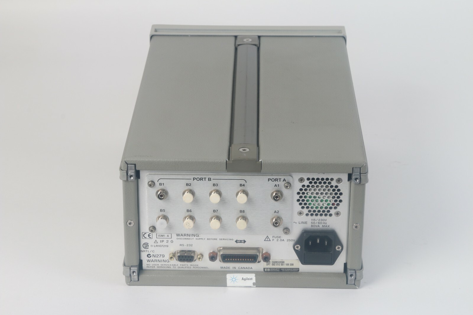 Agilent 86060C Lightwave Switch Opts. 002, 012, 051, 109, 208 AS IS