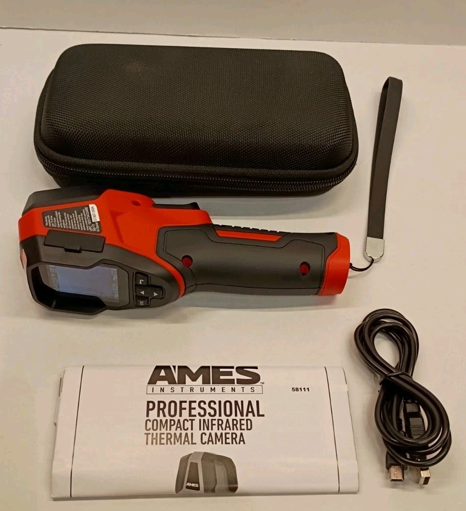 Ames 58111 Thermal Camera/Infrared Digital Imaging Thermometer