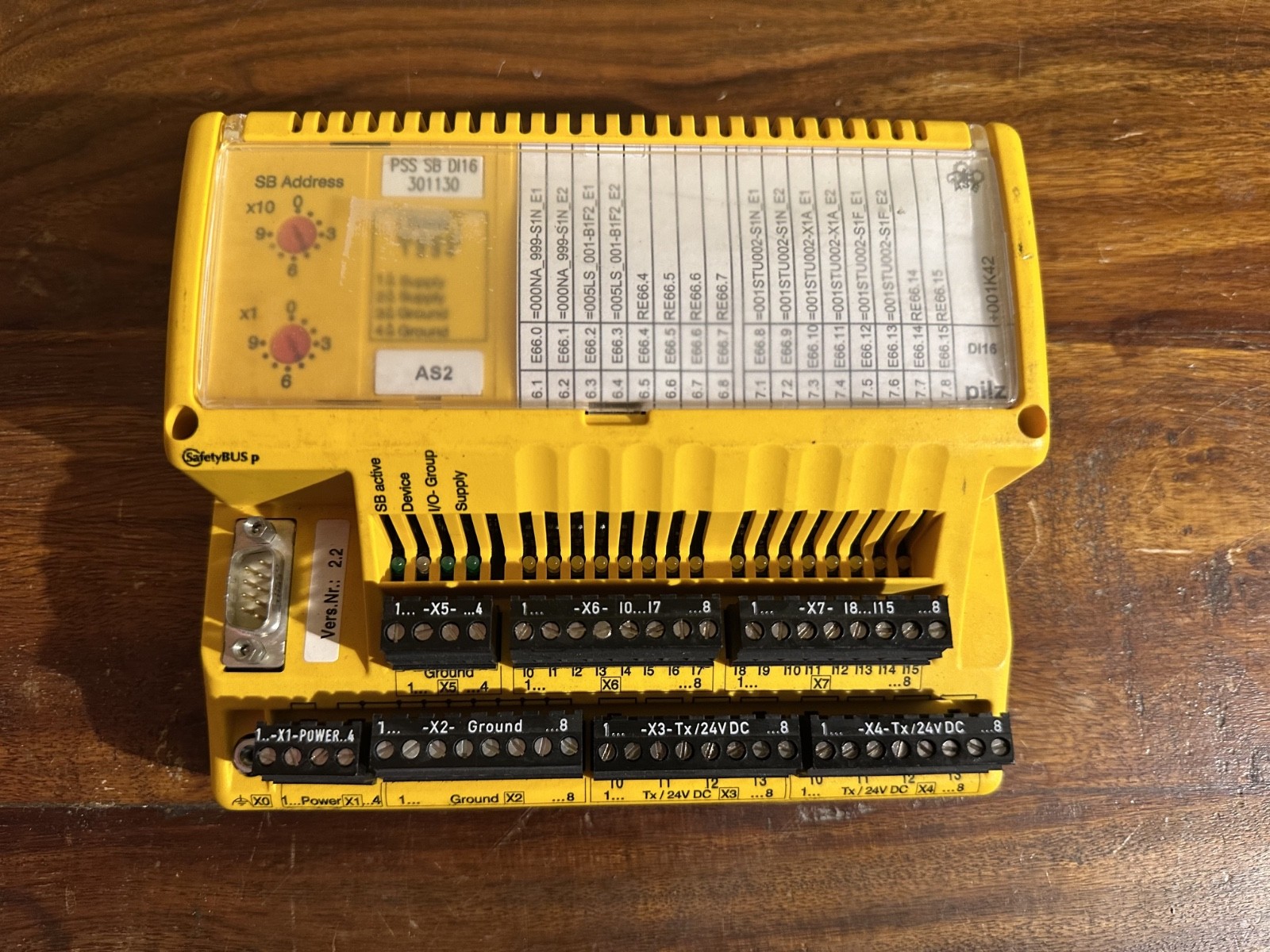 Pilz 301130 digital input