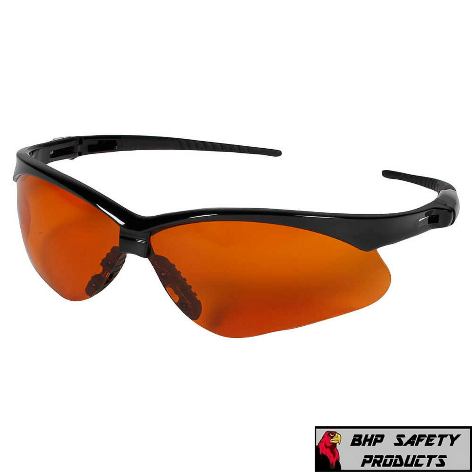 (3 PAIR) KLEENGUARD NEMESIS SAFETY GLASSES COPPER “BLUE SHIELD” LENS 19642