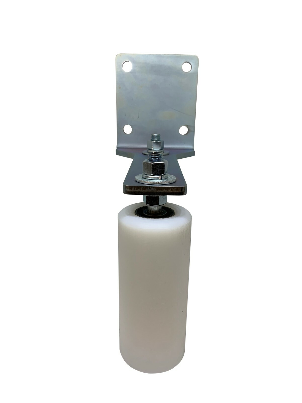 Slide Gate Guide Roller 6″ Adjustable Reversible Rear Post Mount Bracket NEW