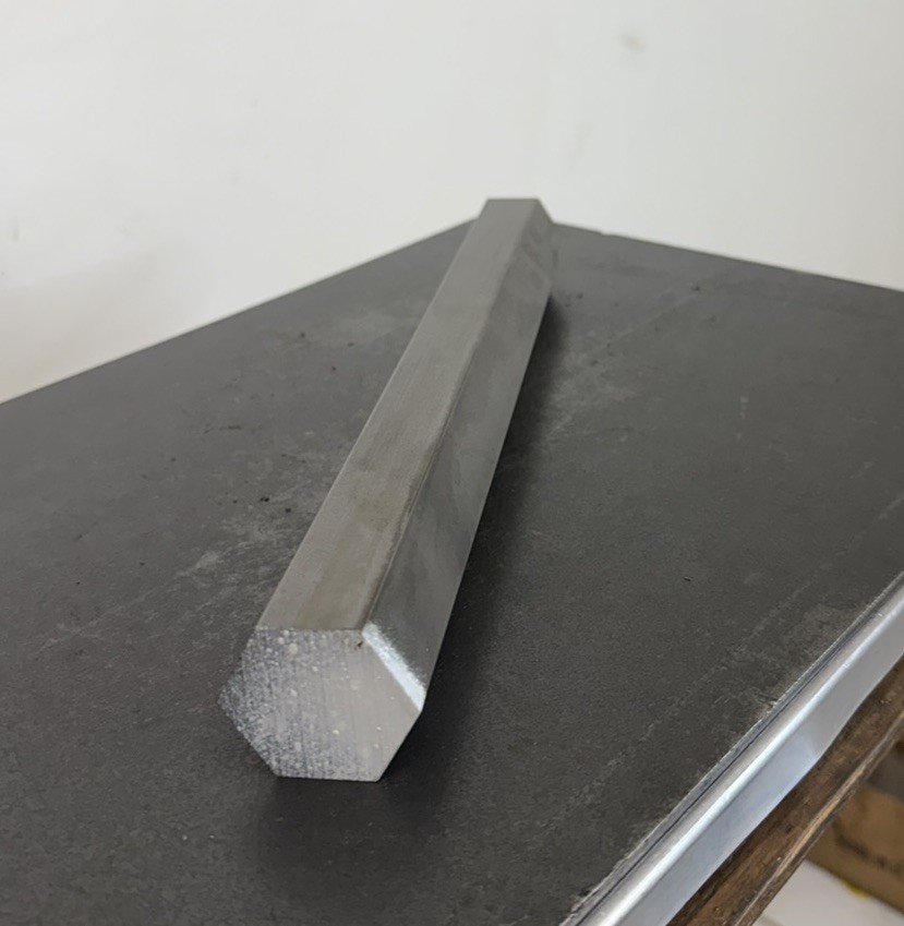 12L14 Steel Hex Bar Stock 1-1/2″ x 12″ CNC Lathe Machining