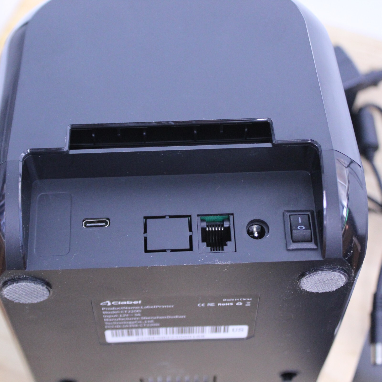 NEW Thermal USB label/receipt printer 600 FREE Labels Inventory Control Barcode