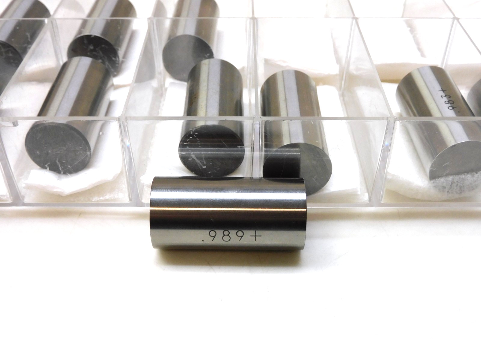 No Name Gage Pin Set Sizes .979 – .989 (Missing .988) Lot of 10