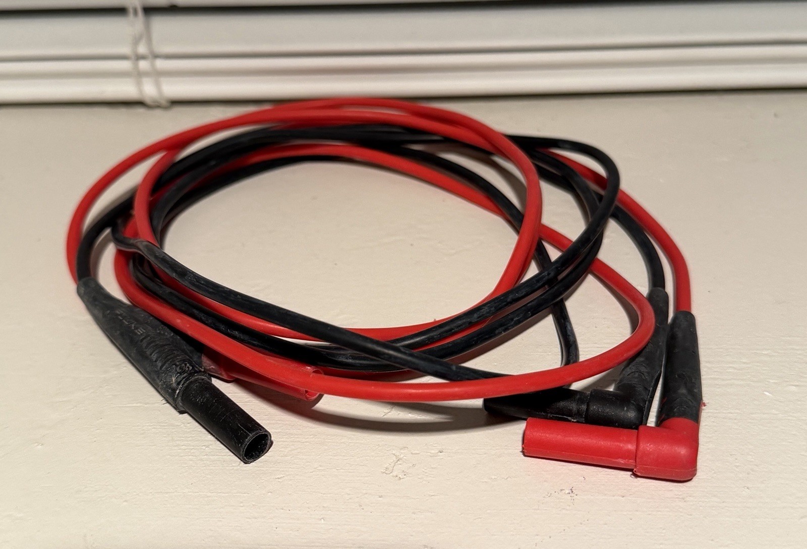 Fluke TL224 SureGrip Silicone Test Lead Extenders 1.5m CAT III 1000V