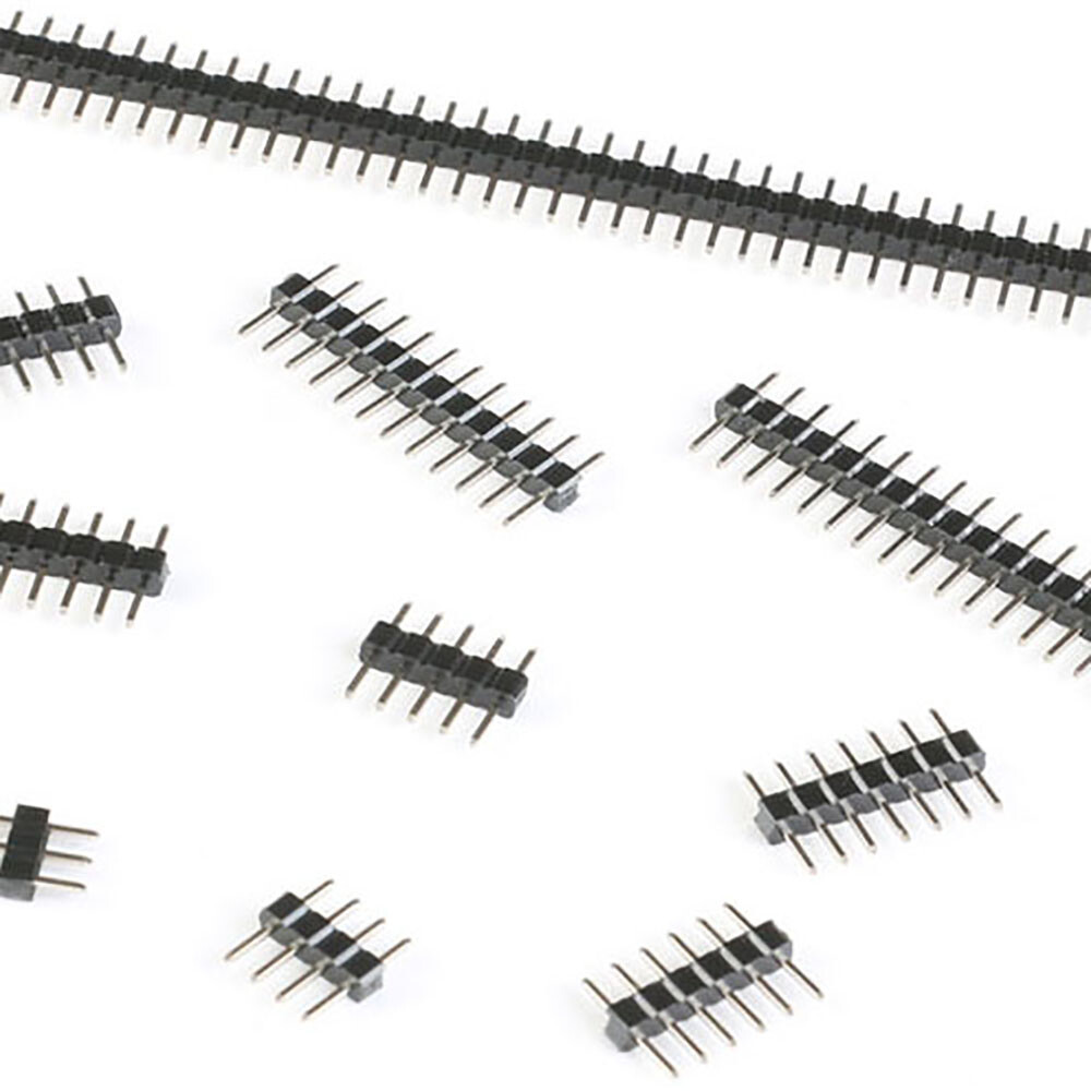 Single Row Male 2-40 Pin Header 2.0mm Breakable Connector Strip Row Straight