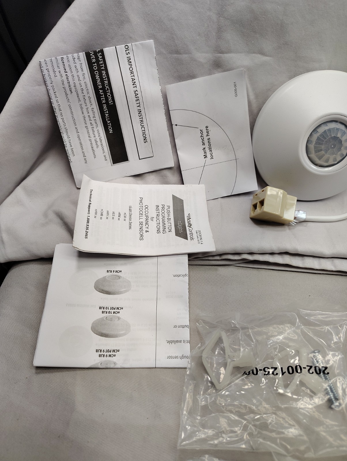 NEW Acuity Controls nLight NCM PDT 9 RJB Ceiling Mount Occupancy Sensor