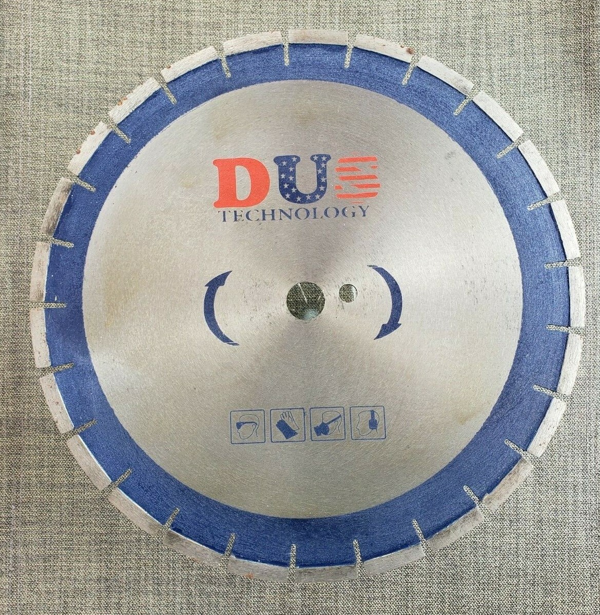 Diamond Saw Blade – Concrete 12″x1″ bore, 21 teeth, 3.2x39mm segments CLEARANCE