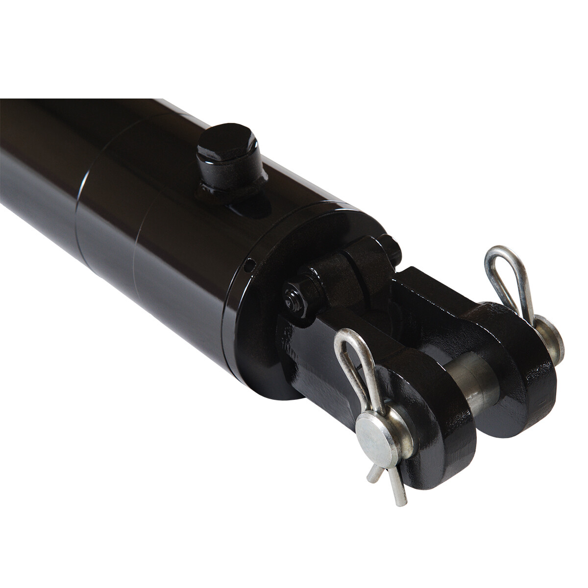 Hydraulic Cylinder Welded Double Acting 3.5″ Bore 12″ Stroke Clevis 3.5×12 NEW