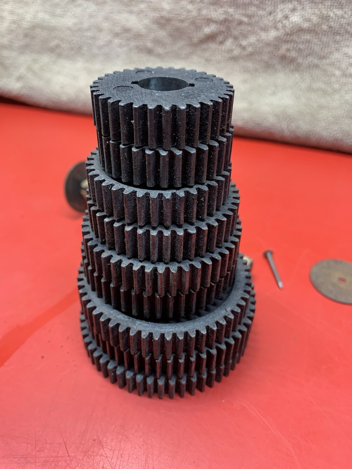 Atlas 618 Gear set unused original set of 9