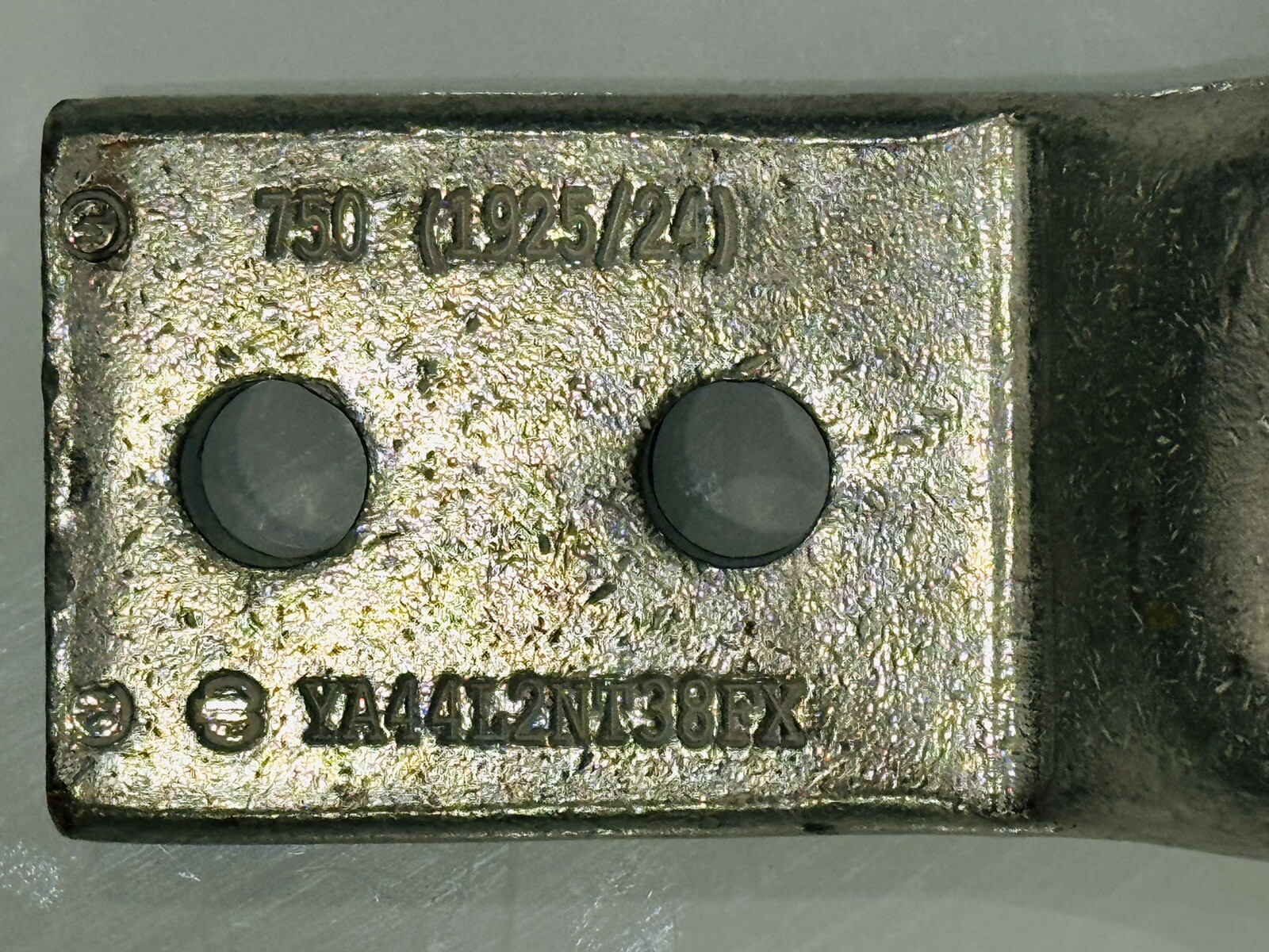 YELLOW DIE L115 – YA44L2NT38FX COPPER COMPRESSION CRIMP TERMINAL