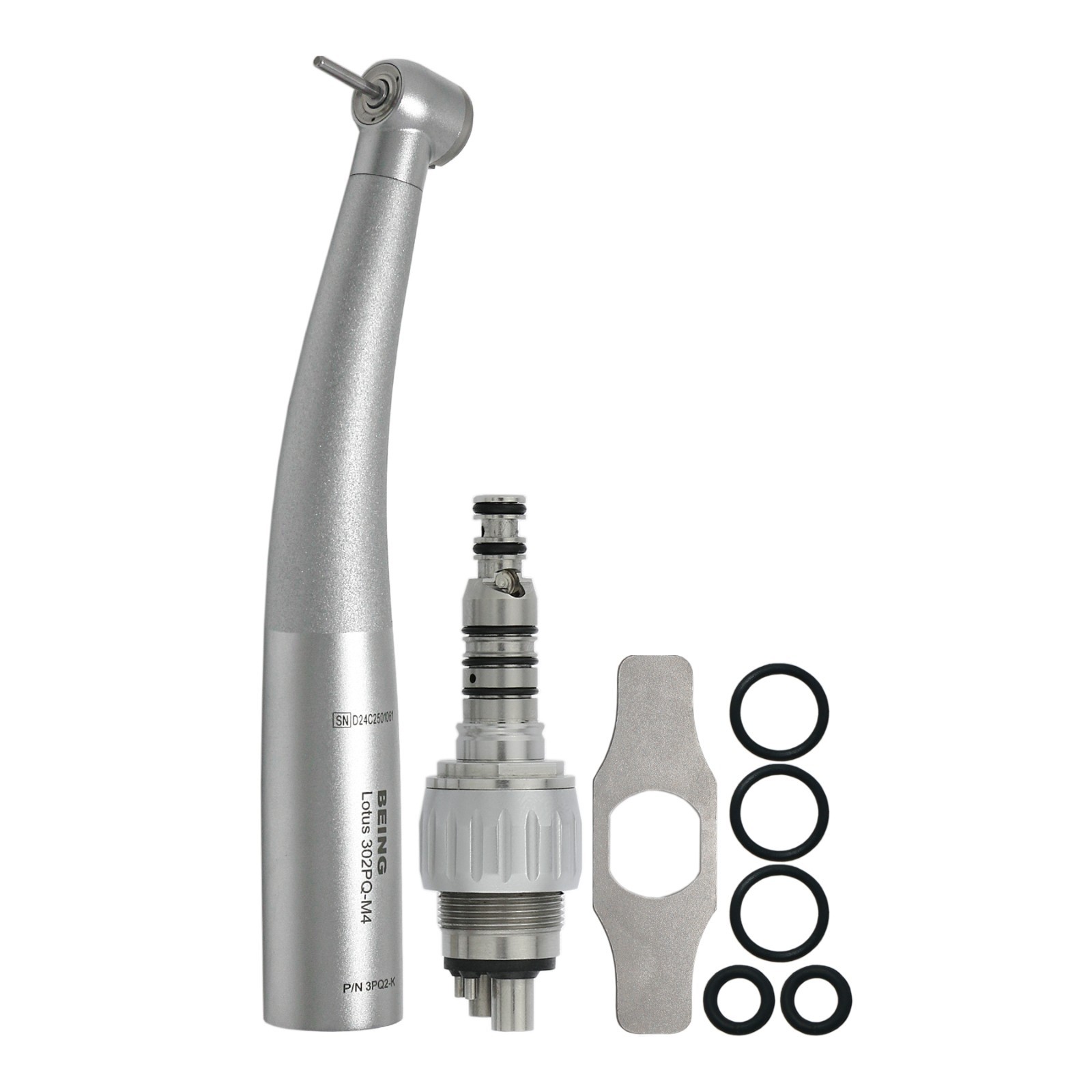 US BEING Dental High Speed Air turbine Handpiece 4 Holes Kavo Coupler Connection