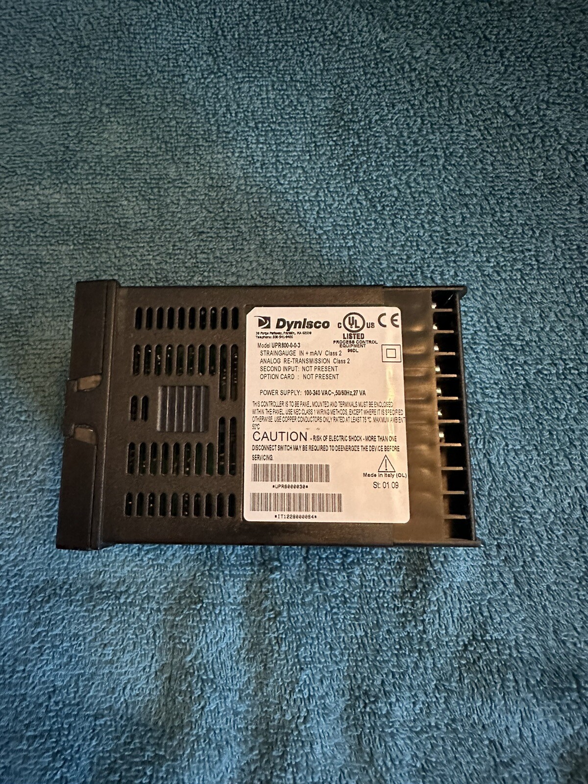 Dynisco UPR800-0-0-3 – Process Indicator Panel 
