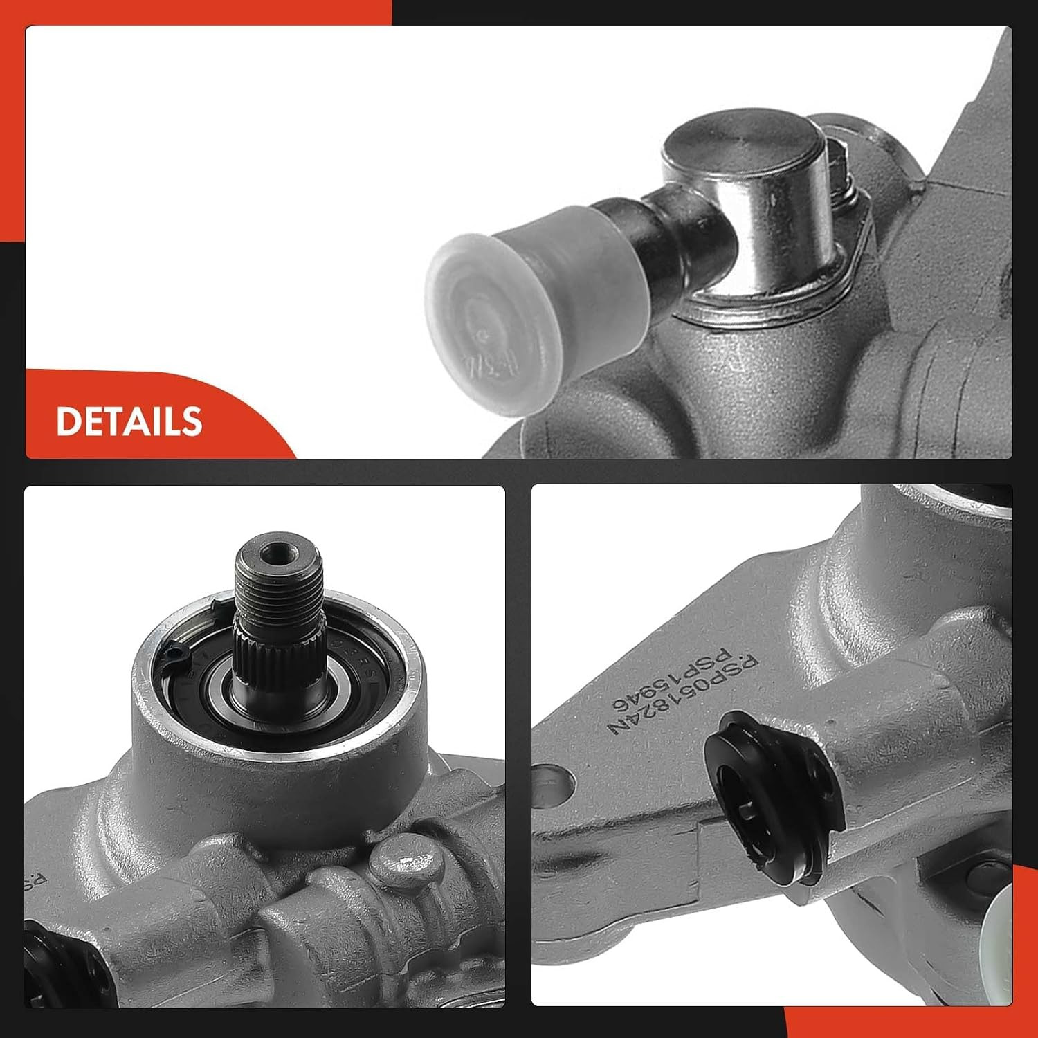 1996-2004 Acura RL TL 3.2L 3.5L Power Steering Pump 56110P5A023