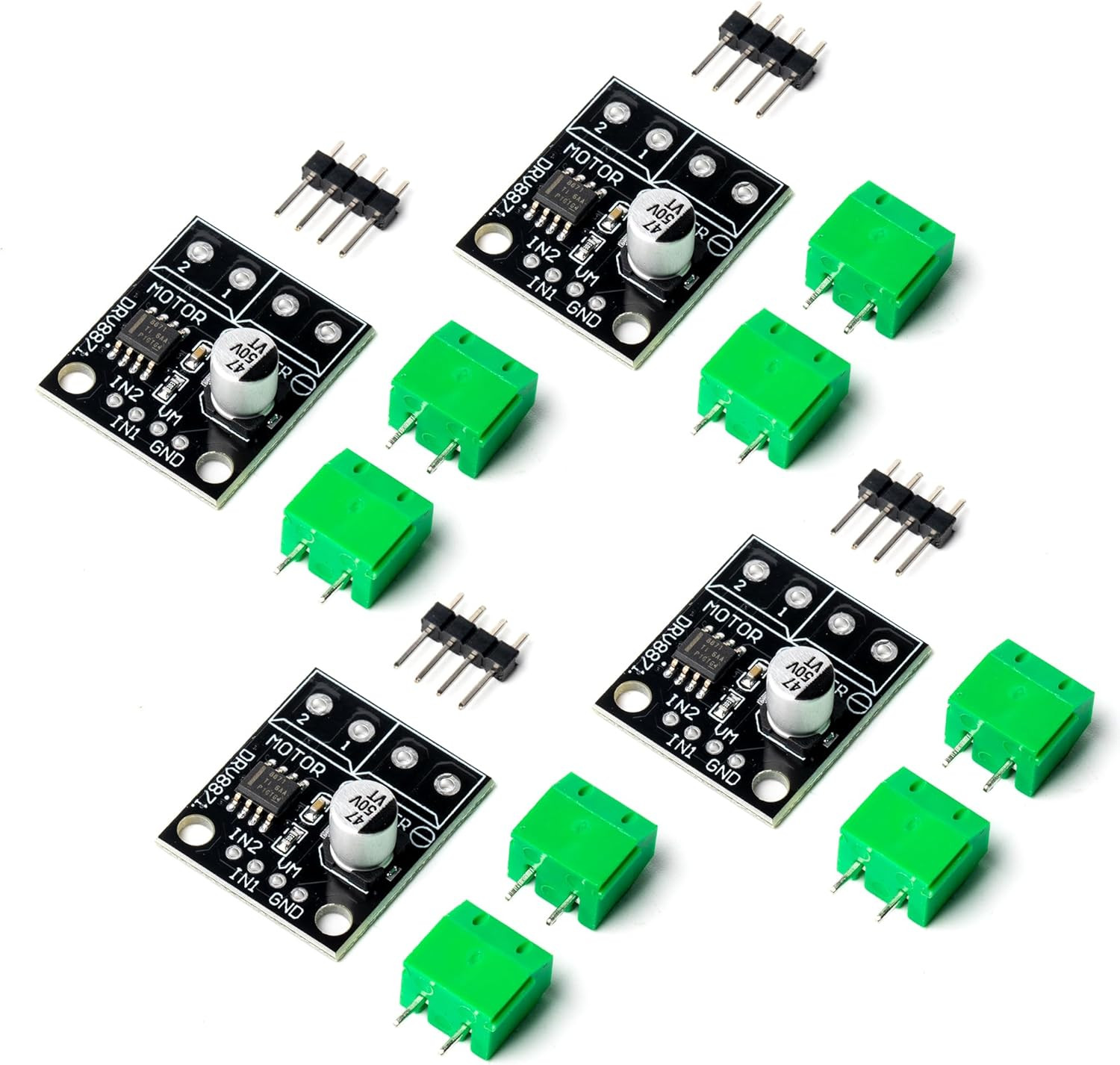 4PCS DRV8871 Motor Driver DC Motor Driver H-Bridge with PWM Control and H-Bridge