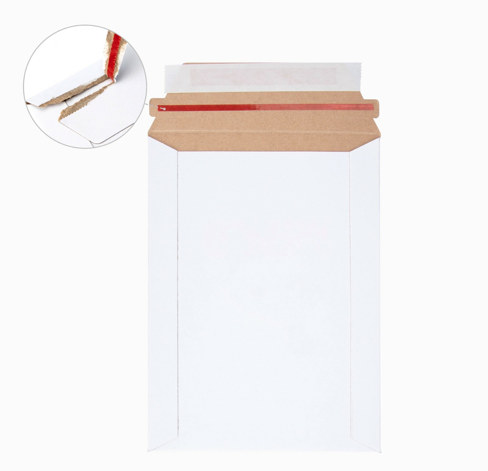 KSK Packaging 12.75″ x 15″ Rigid Mailers Flat Board/Paper Board Heavy Duty