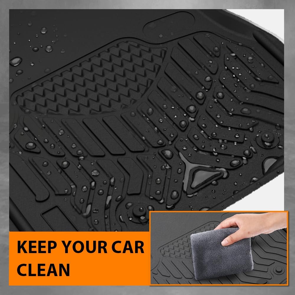 TPE Floor Mats Fit Kenworth T600 2006-2007, T660 2007-2017