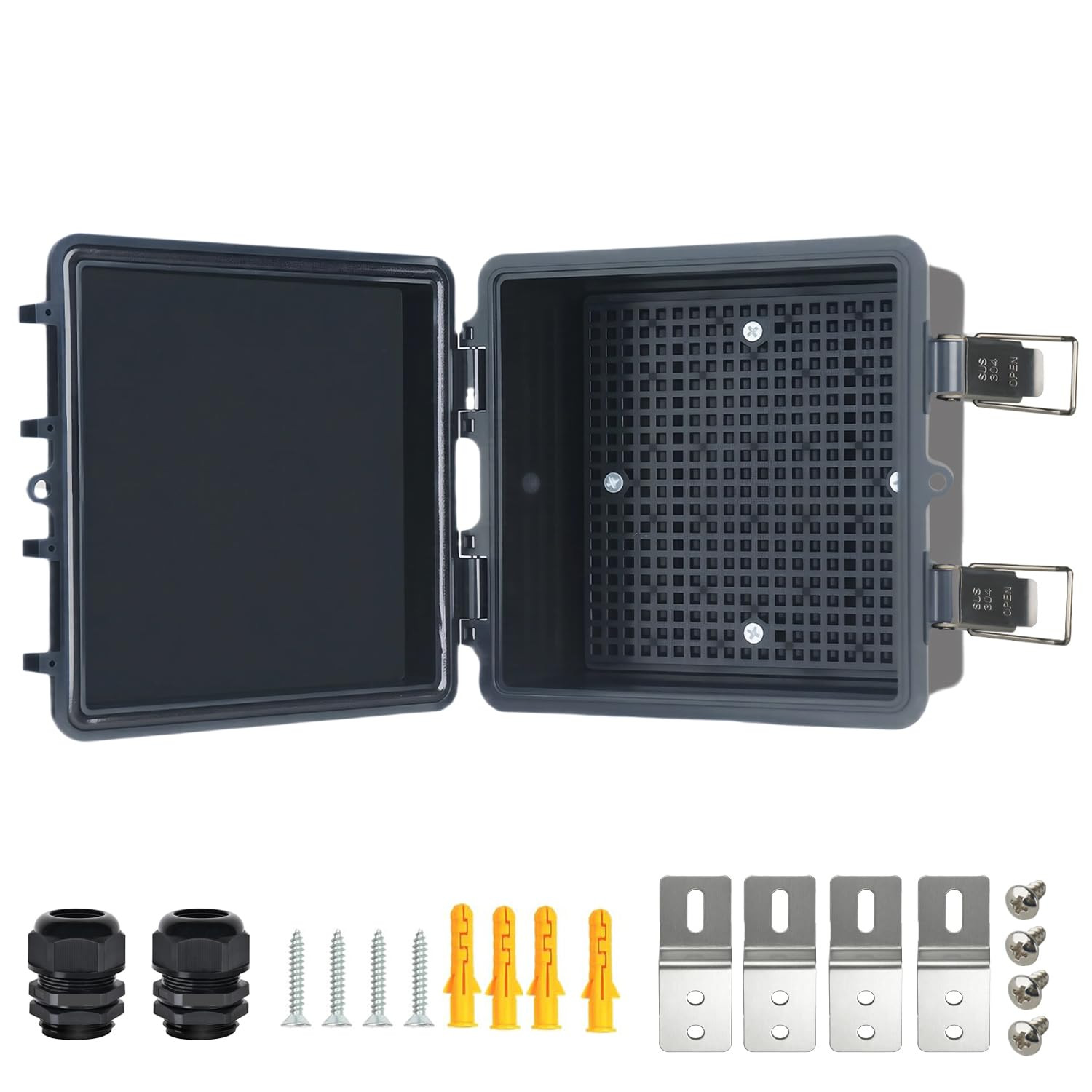 Electrical Junction Box, IP67 Waterproof Outdoor Box ABS Plastic Enclosure
