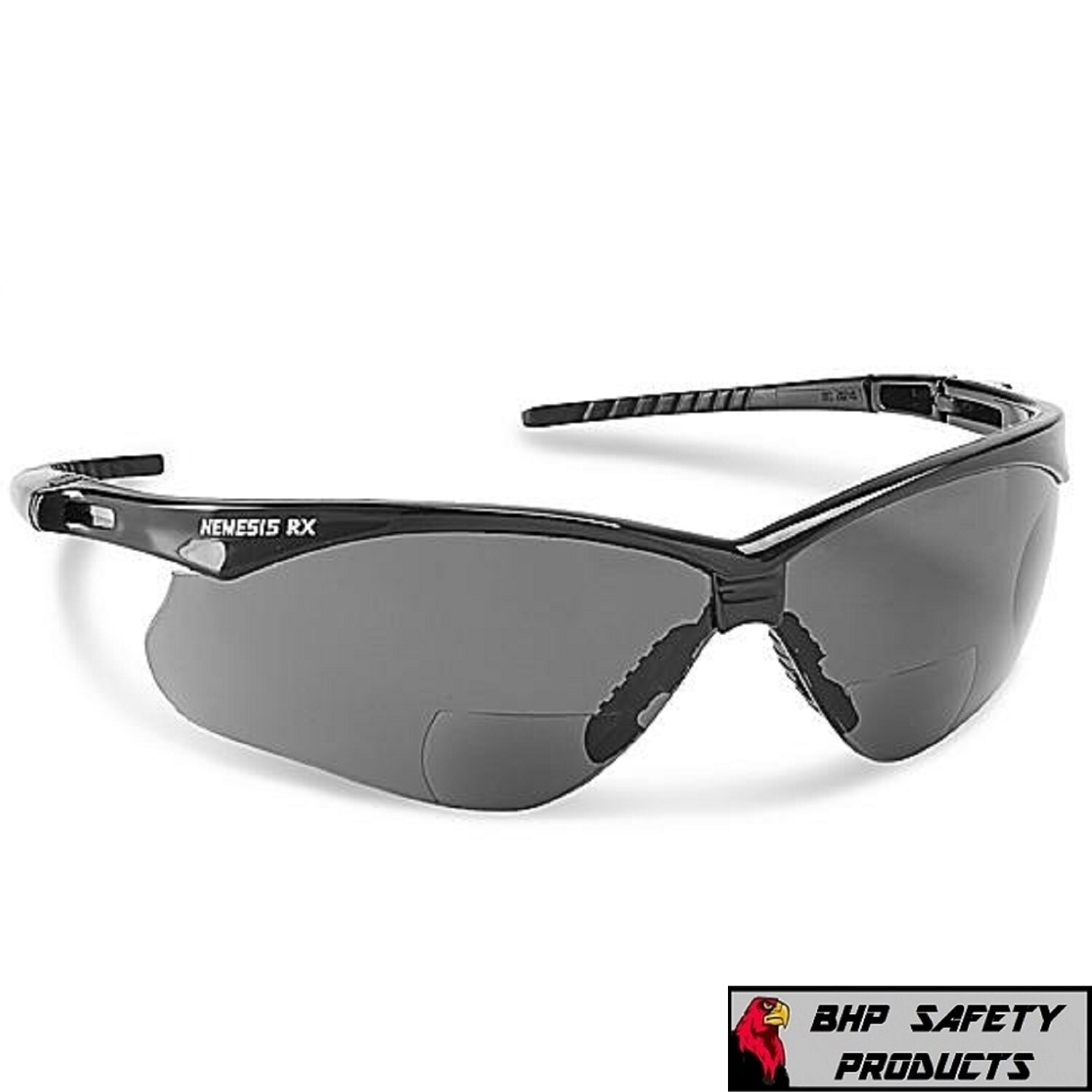 INNER BIFOCAL SAFETY READING SUNGLASSES GLASSES SUN READER ANSI Z87.1+ (1 PAIR)