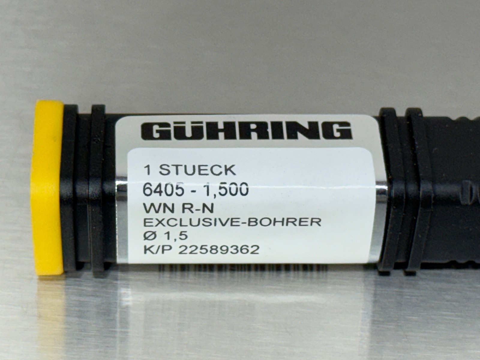 Guhring 1.5mm Solid Carbide Drill 5xD Coolant Through 6405 Micro Exclusive