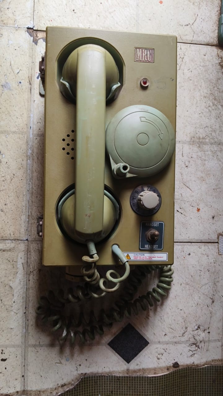 MRC Sound Powered Telephone LC 814G