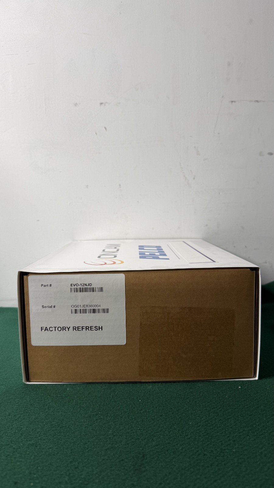 Pelco EVO-12-NJD 12MP Network Surface-Mount Camera with Fisheye Len