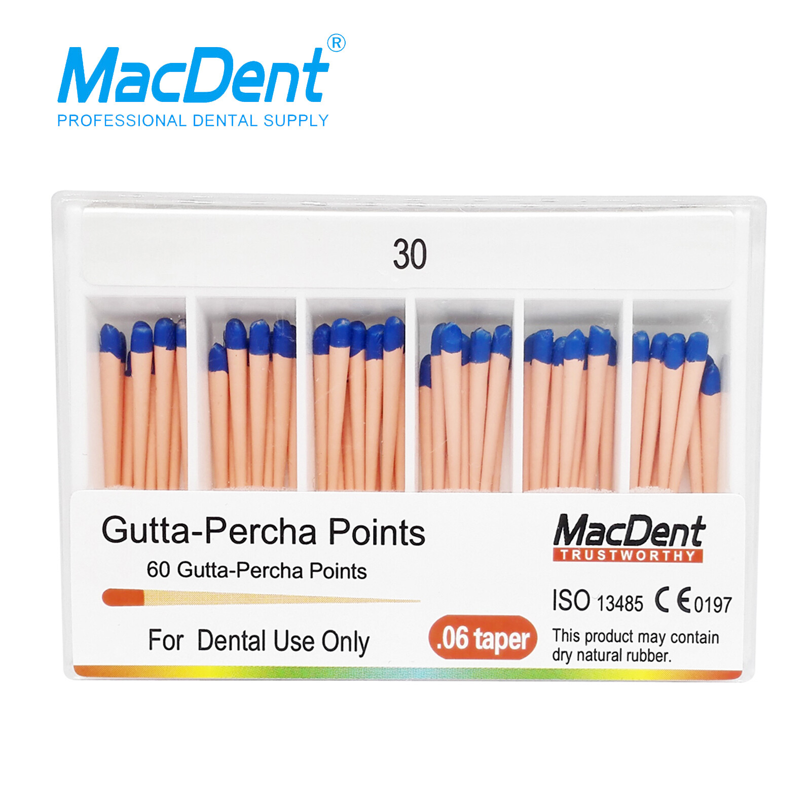 MacDent Dental Gutta Percha Points Absorbent Paper Points Endodontic Root Canal