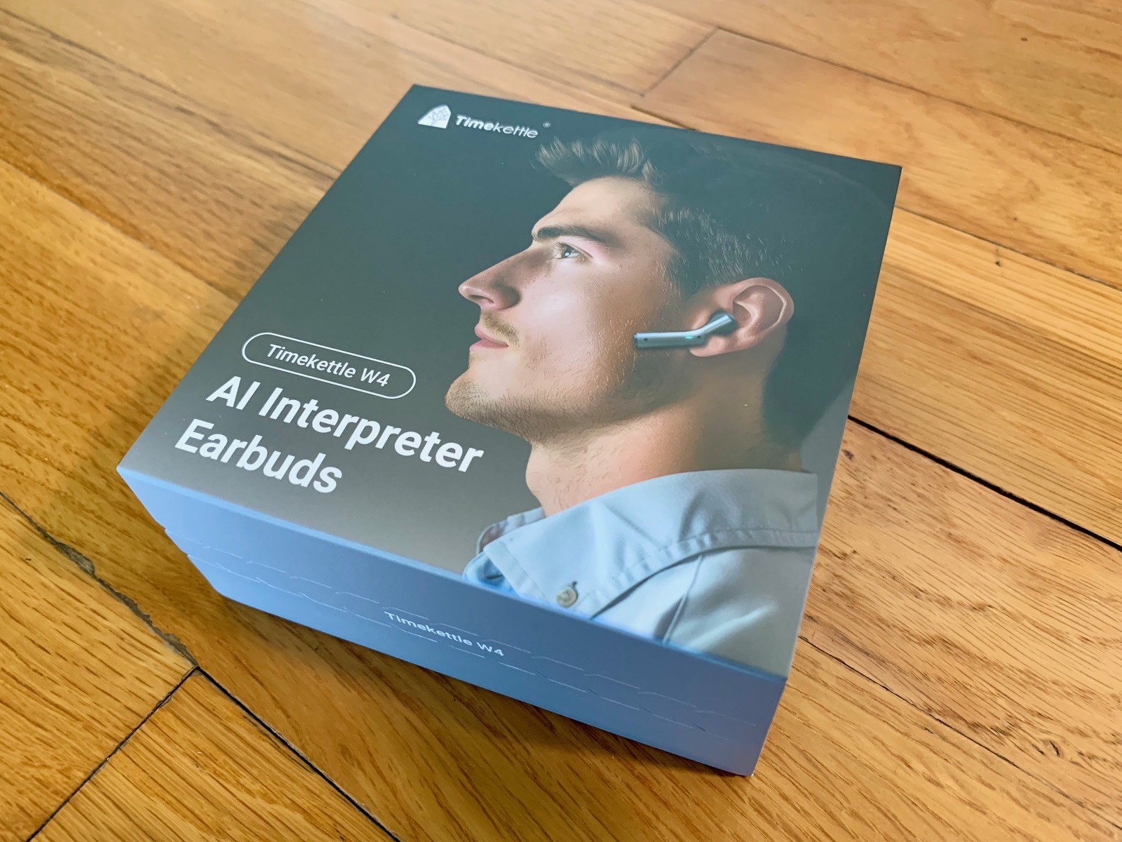Timekettle W4 AI Translation Earbuds, Bone-Voiceprint Sensor, AI Auto-Correction