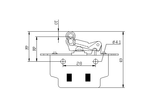 FOR S800a Snap Action Limit Switch NO+NC Contacts IP40 Contact IP00 Terminals