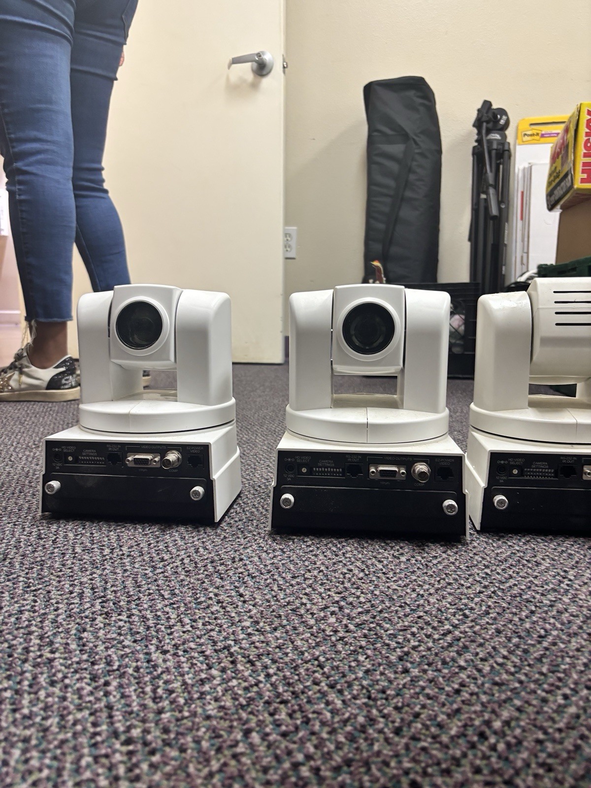 Vaddio Clearview Hd 19 And Production view 3 Camera Setup