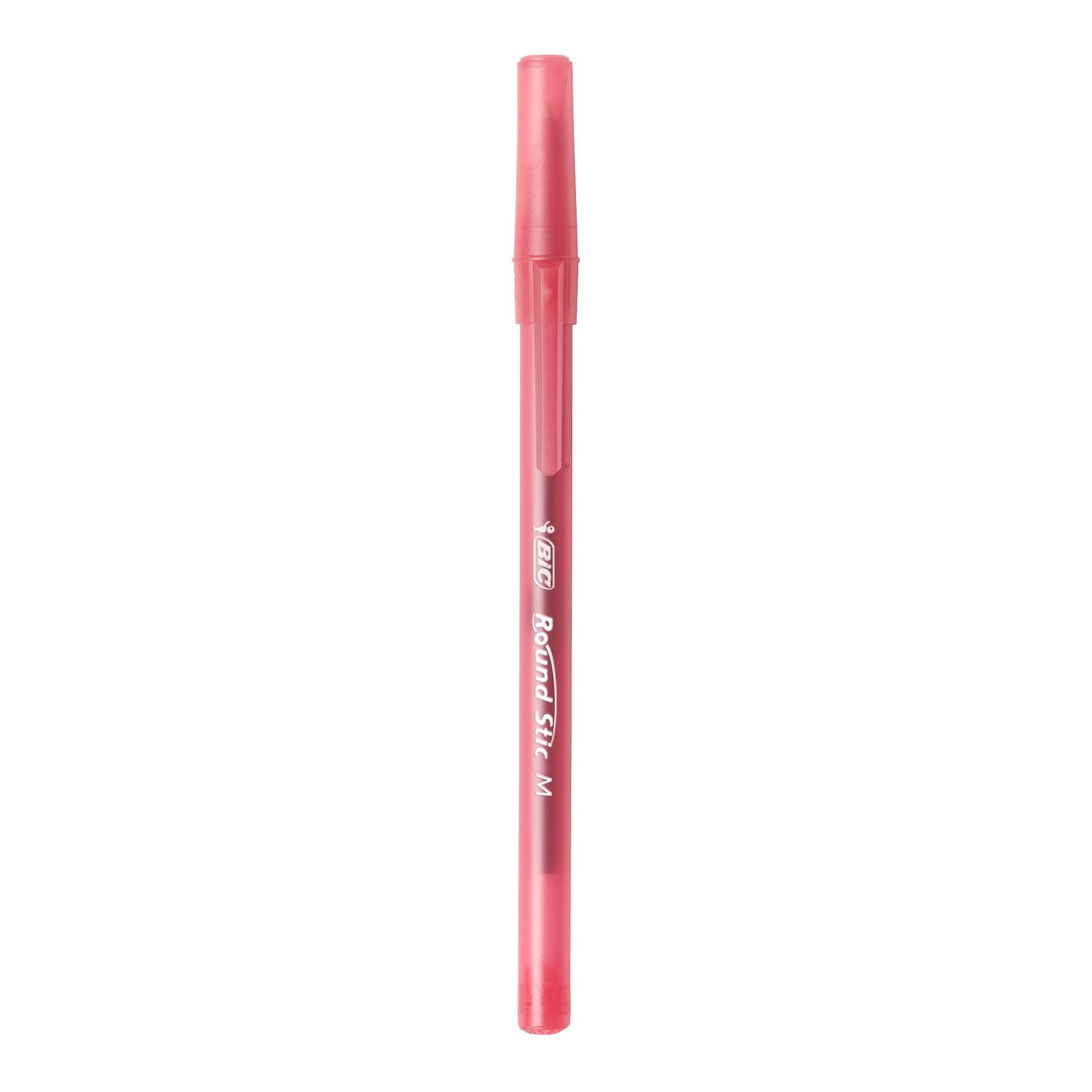 Bic Round Stic Xtra Life Red Ballpoint Pens 1.0Mm Bulk 10 Count Pack