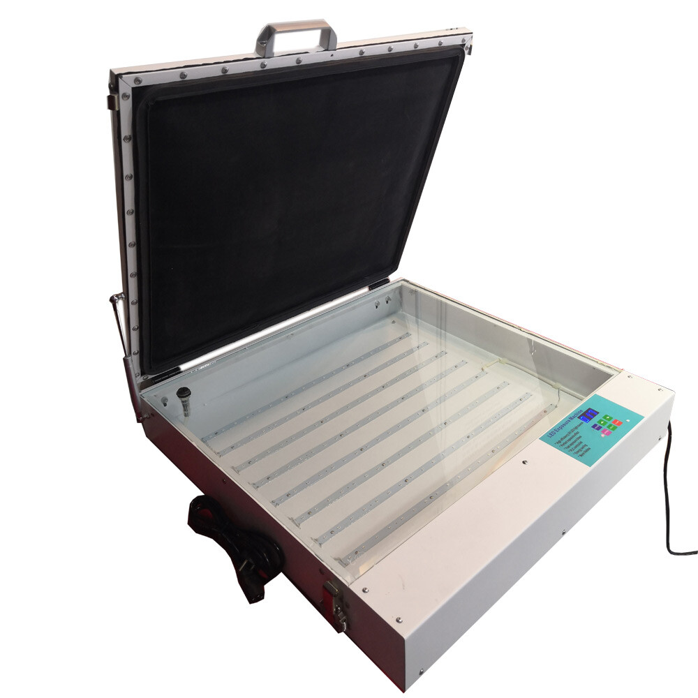20″ x 24″ 80W Vacuum LED UV Exposure Unit Precise Silk Screen Printing