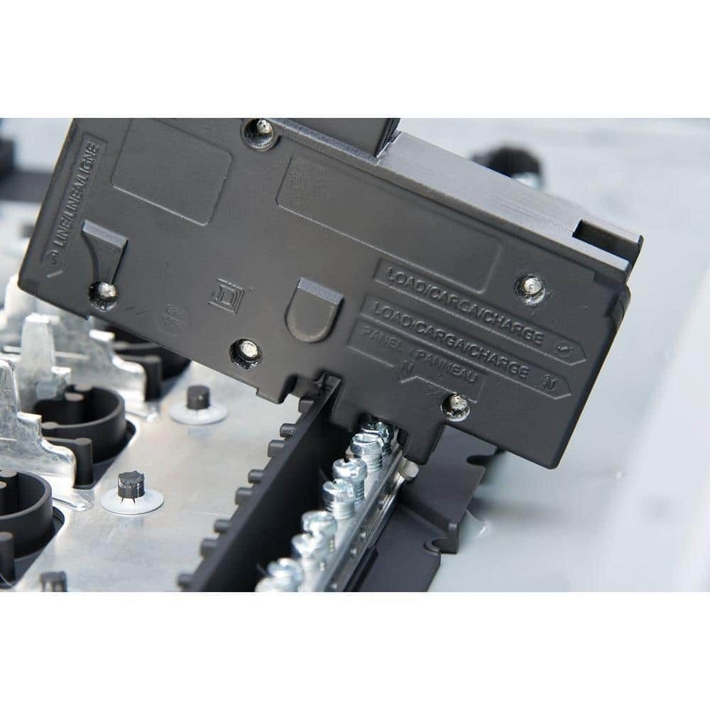 Square-D 125-Amp 12-Space 24-Circuit Indoor Home Main Lug Load Panel Box