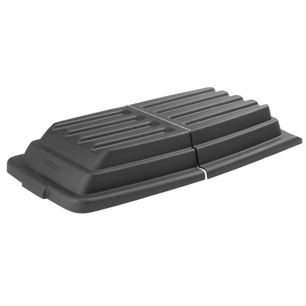 Rubbermaid Commercial Fg102800bla Tilt Truck Lid, Black, Fits 20-1/4 Cu. Ft.