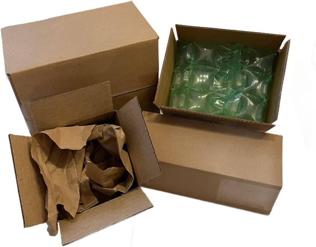 100 Corrugated Cardboard Paper Boxes 6x4x2 inches Carton Shipping Boxes Durable
