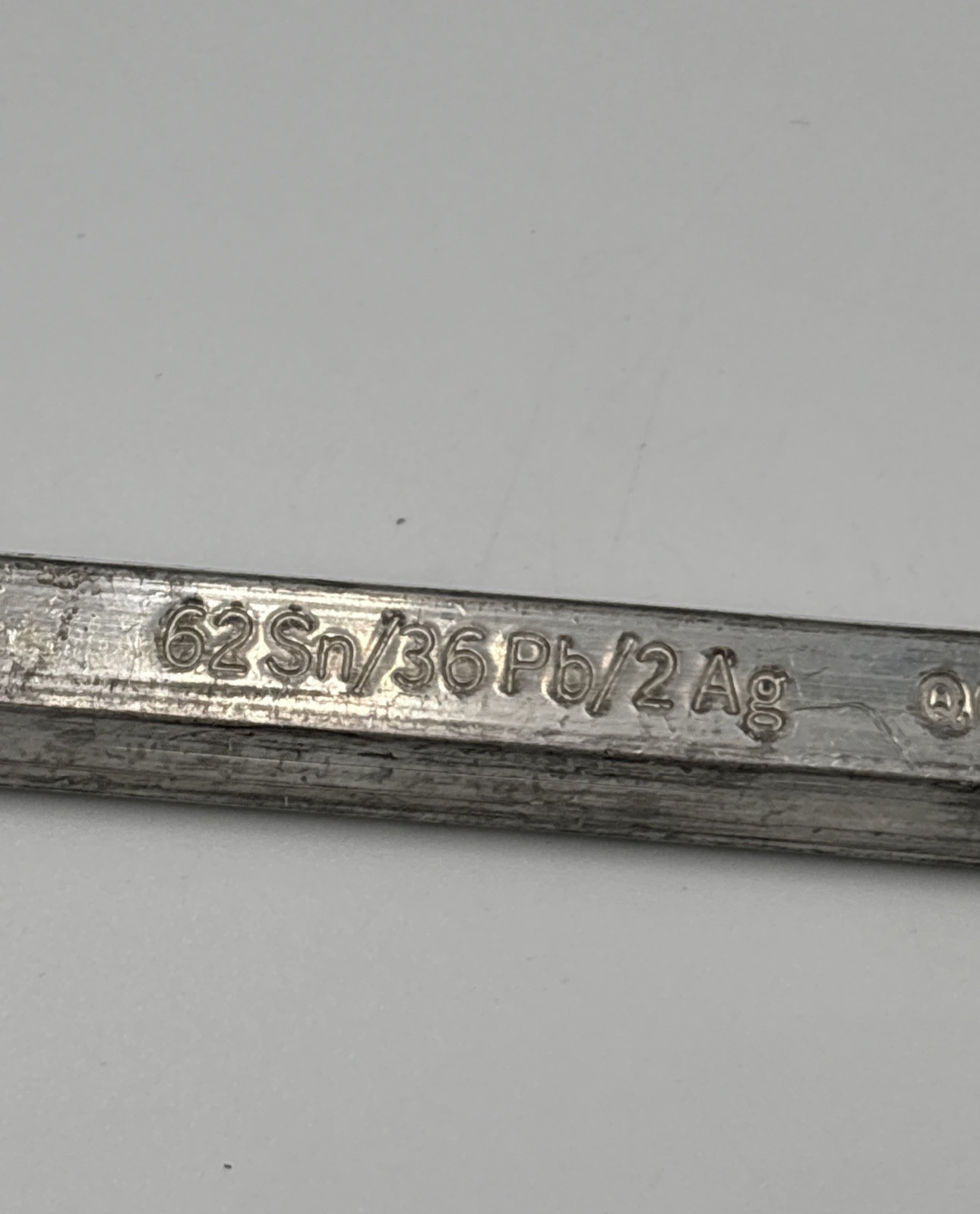 kester bar 275578 62sn/36pb/2ag, 1 Pound ( 2% Silver) QQ-S-571F (450 Grams)
